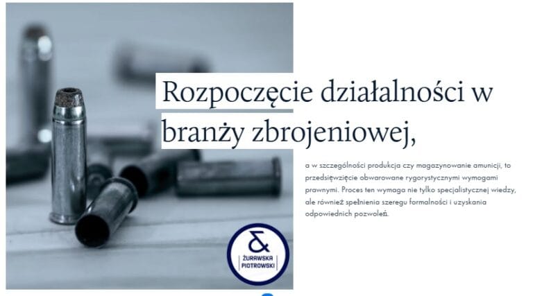 Obowiązki przedsiębiorcy przy produkcji amunicji