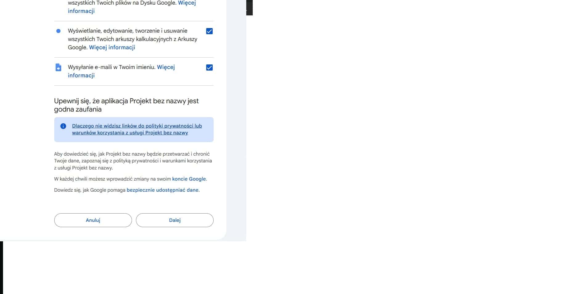 Kancelaria DMS — zatwierdzenie uprawnień